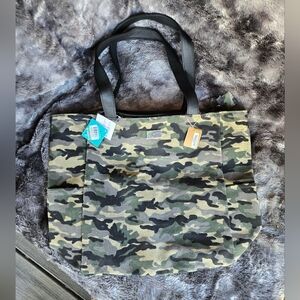 Jane Marie Camo Print Tote Bag – NWT
